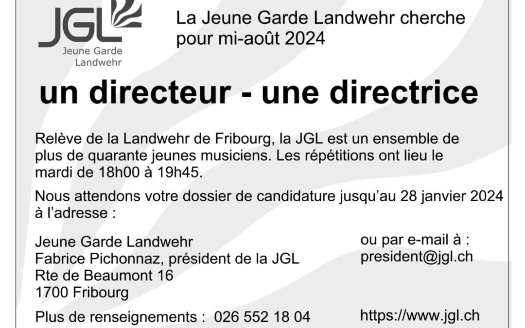 La Jeune Garde Landwehr – directeur·rice