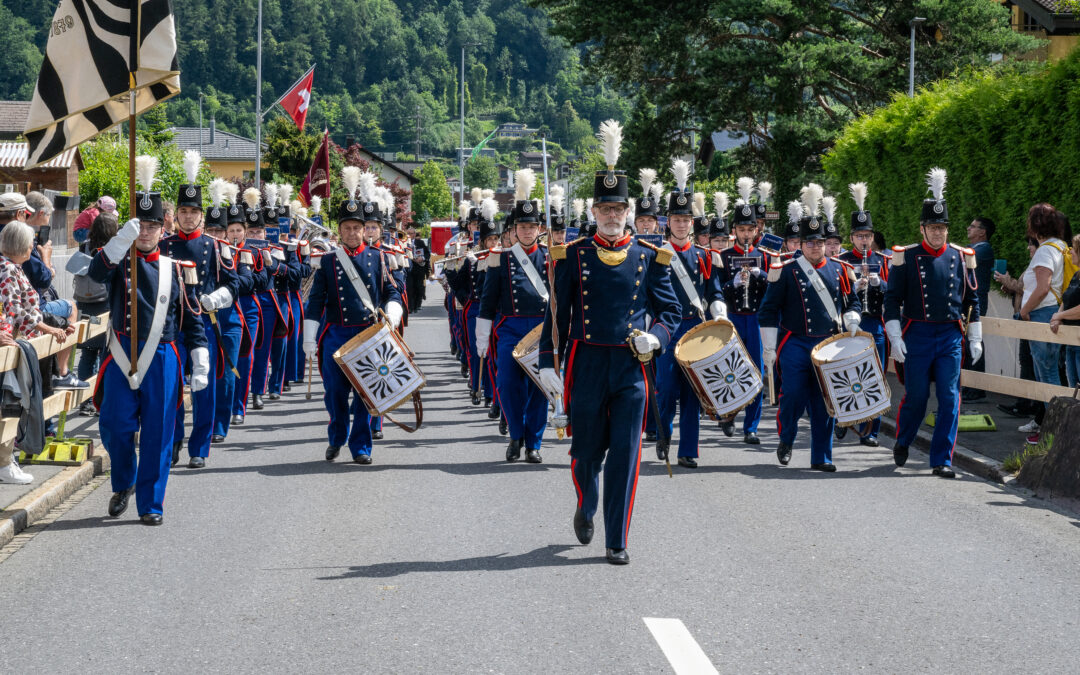 Cantonal music festival 2024 in Mels